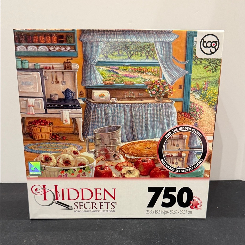 Hidden Secrets Warm Apple Pie 750 Piece Puzzle TCG
